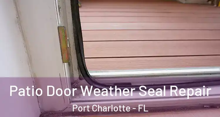  Patio Door Weather Seal Repair Port Charlotte - FL